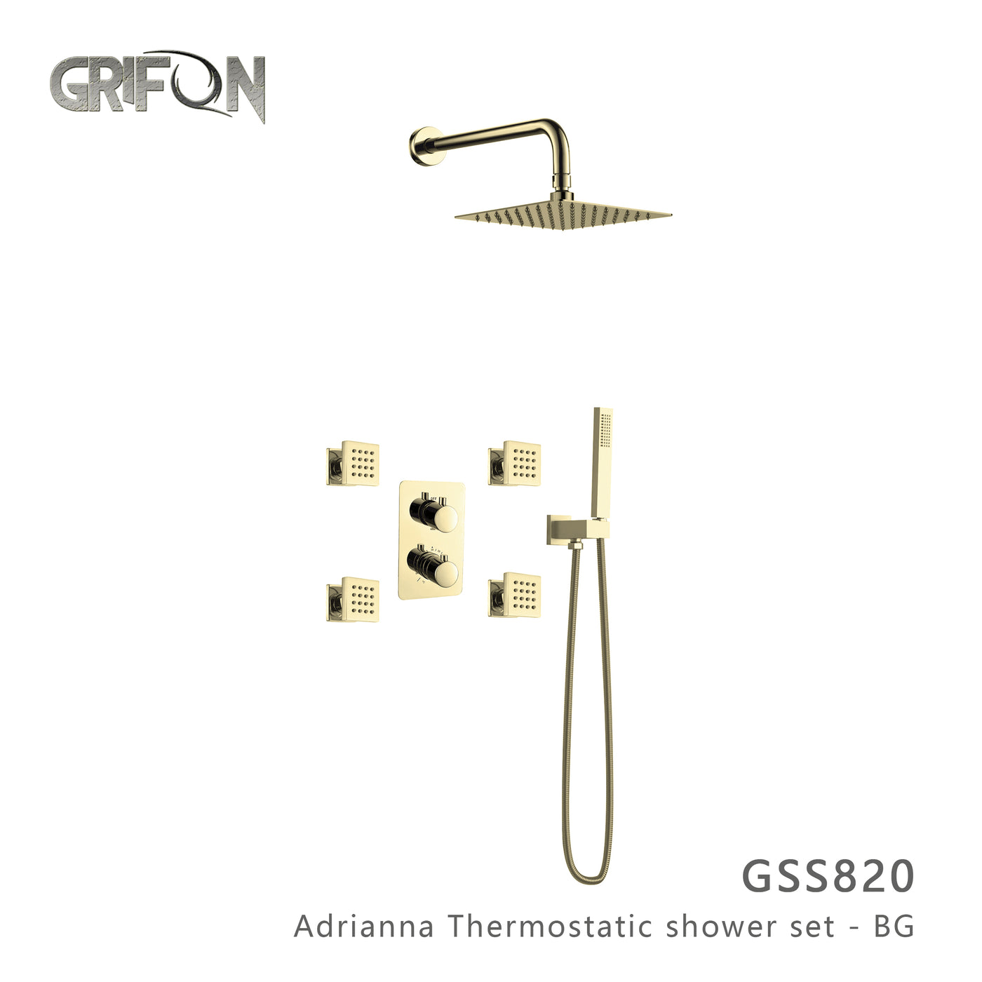GSS820 ADRIANNA Shower set