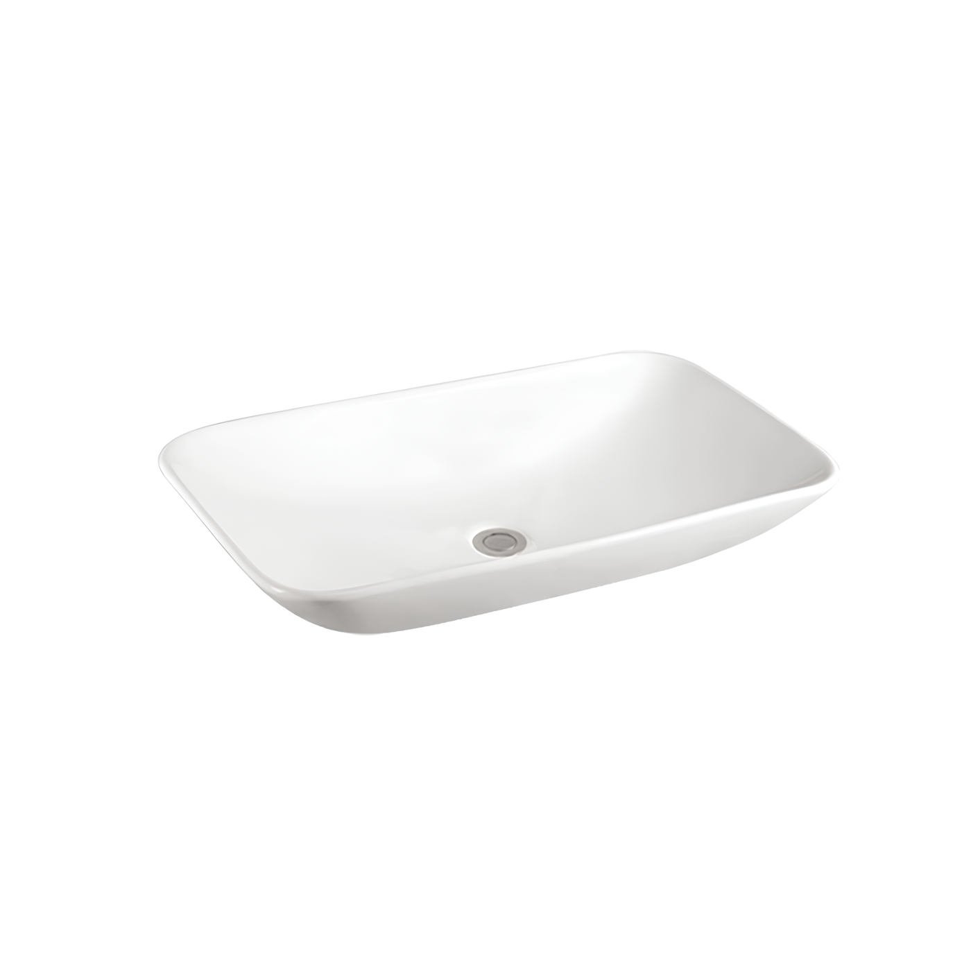 Casa Blanca™ GS0886 Rectangular Vessel 27,5-in Ceramic Bathroom Sink in White