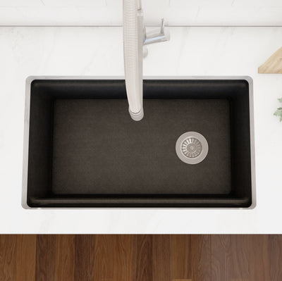 AZUR30™ GGS980 - Granite 30" - Single Bowl Undermount Workstation Kitchen Sink