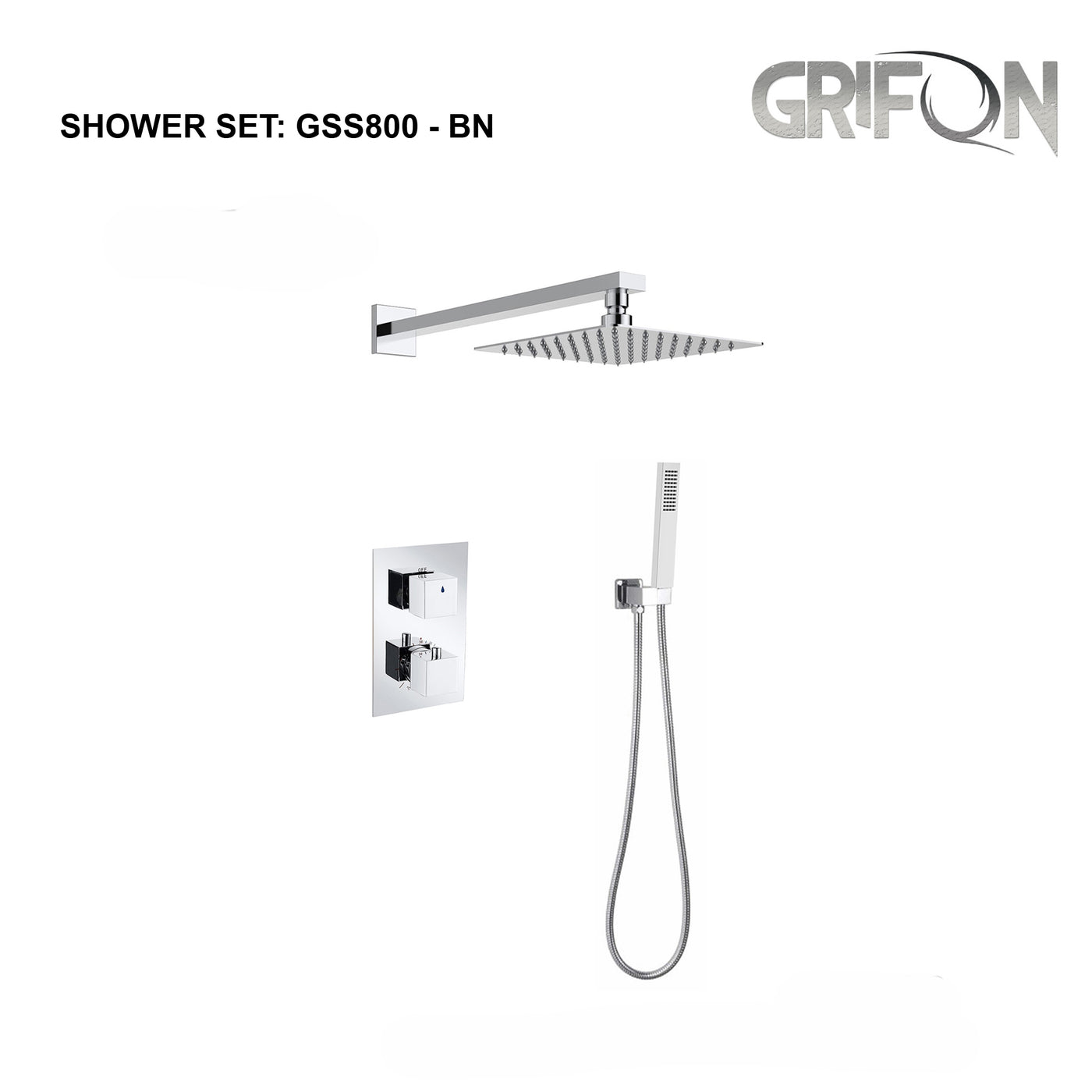 MIRAH THERMOSTATIC SHOWER SET - GSS800