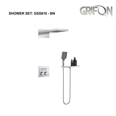 AMARIS THERMOSTATIC SHOWER SET - GSS810