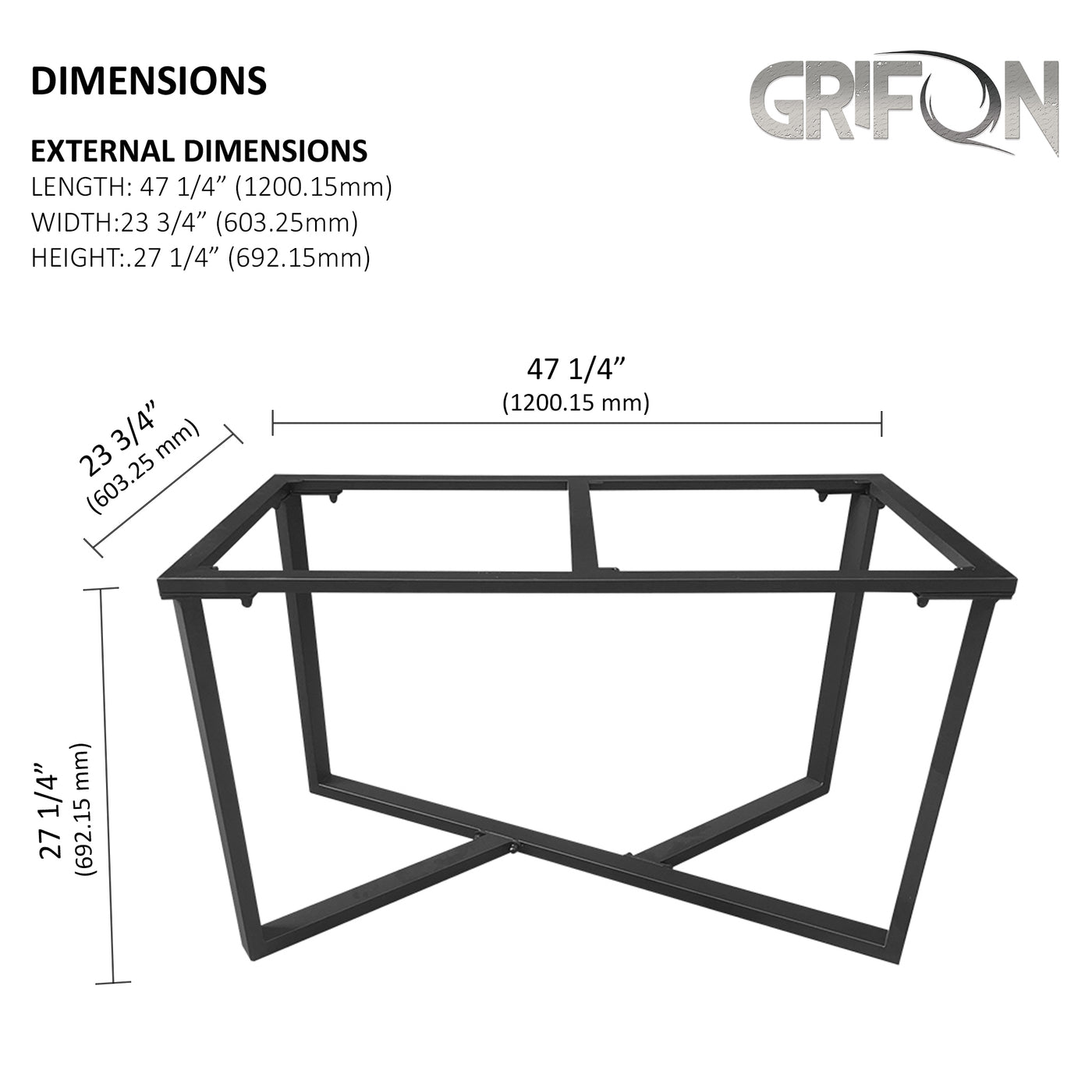 GT055 LAMA Table Base