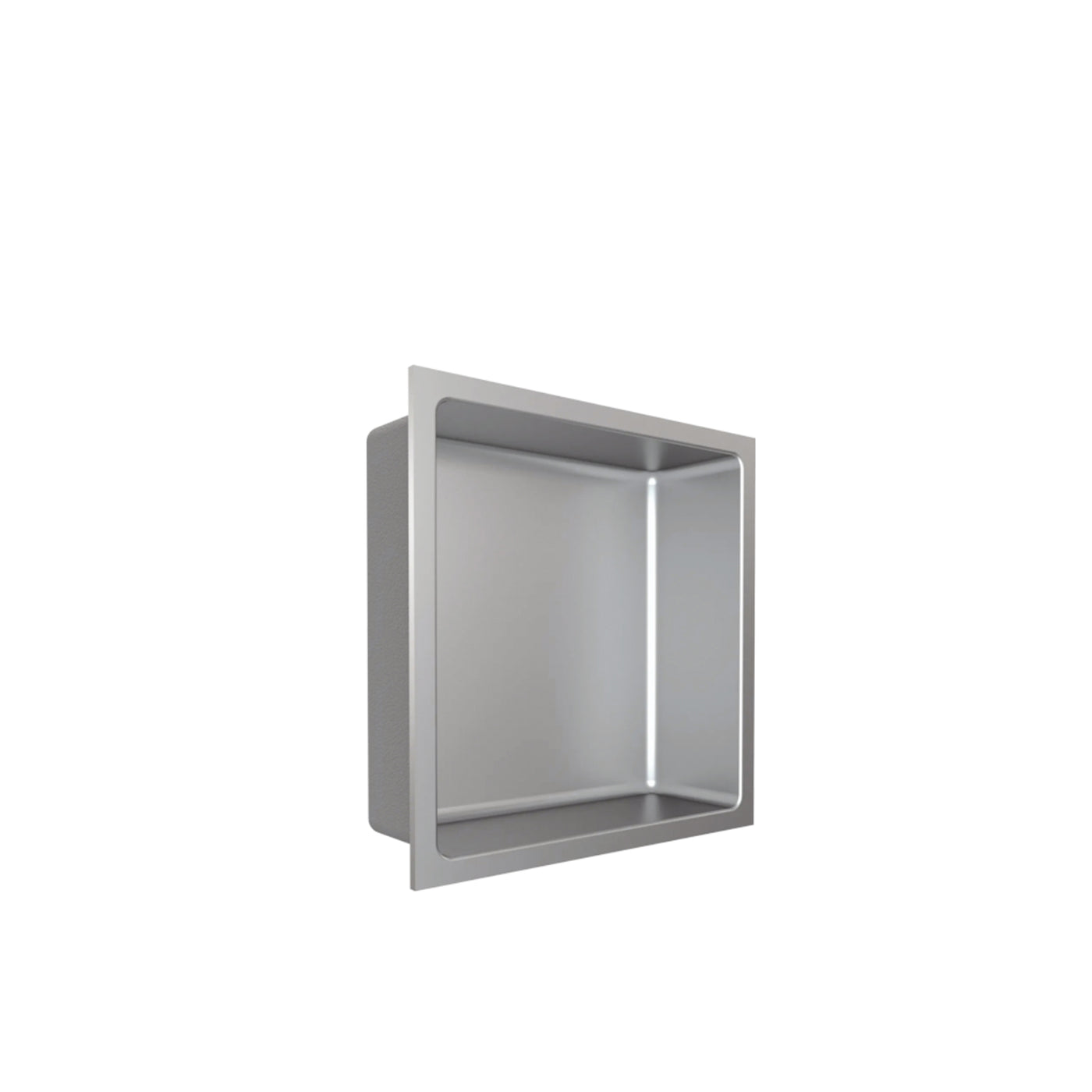 SHOWER NICHE - GN1212-BN Stainless Steel Single Bowl Wall-insert Shower Niche