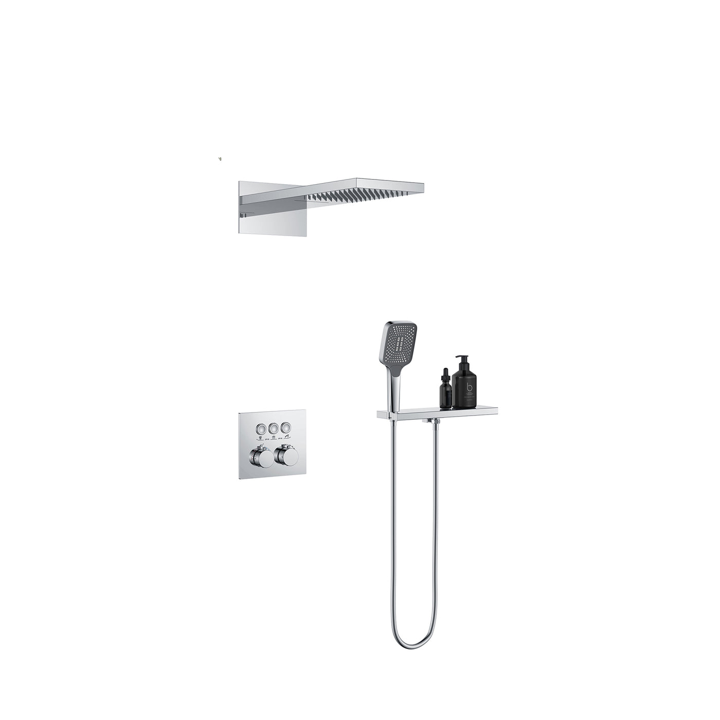 AMARIS THERMOSTATIC SHOWER SET - GSS810