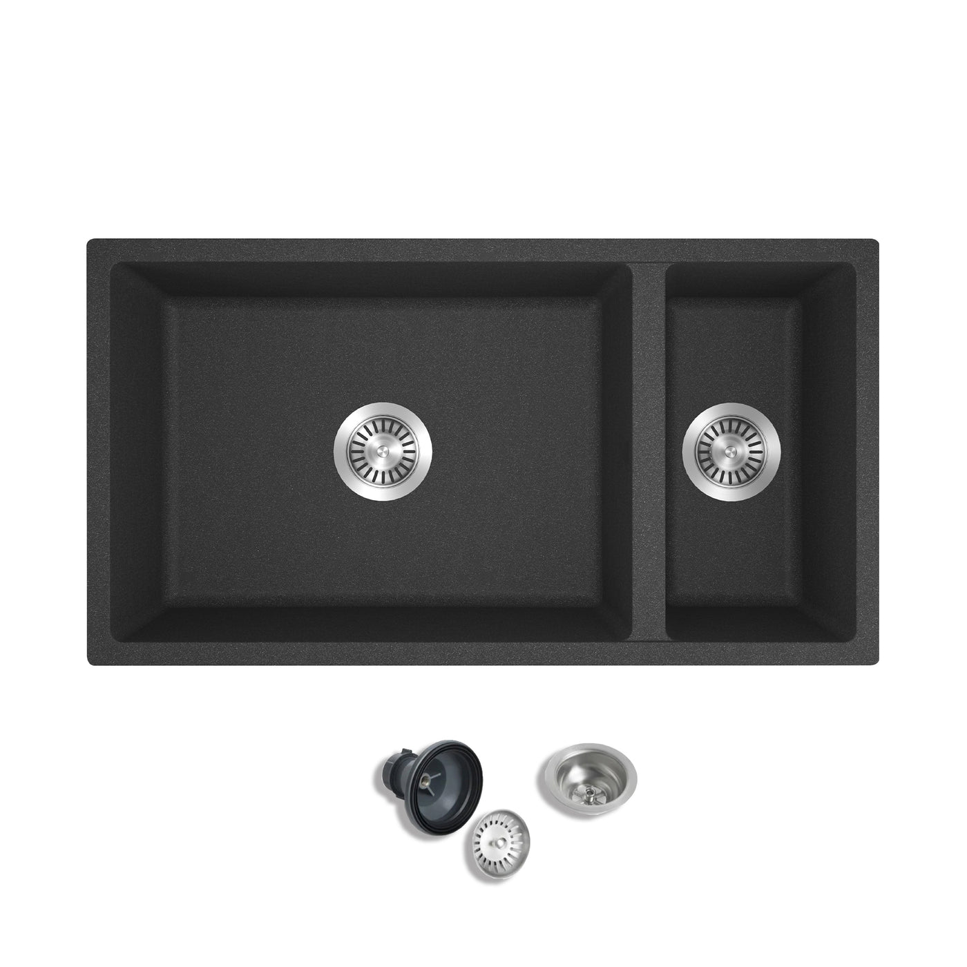 TITAN 32" GGS 932 - Double Bowl Kitchen Sink