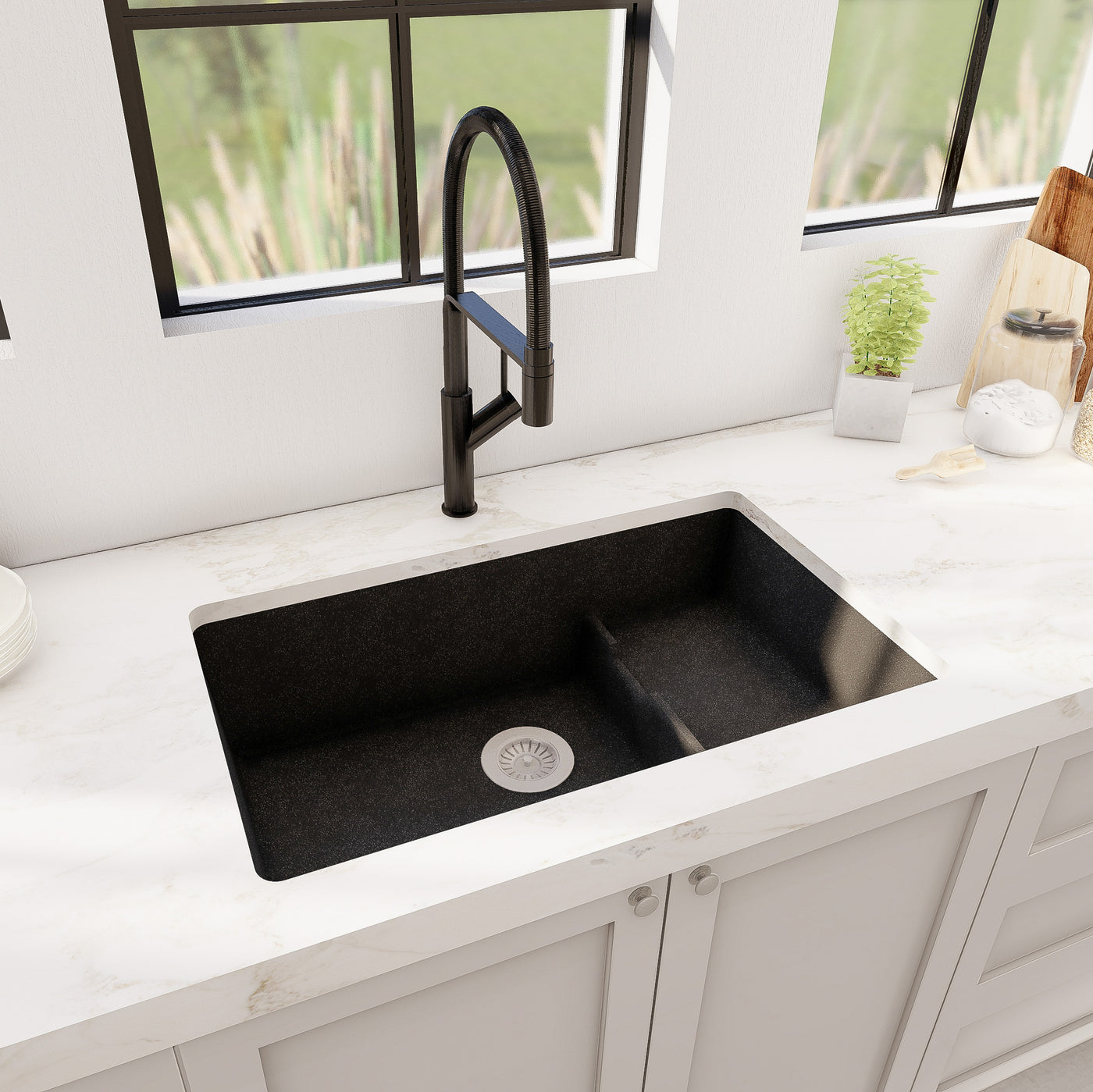 VIVANA 29" GGS 929 - Double Bowl Kitchen Sink