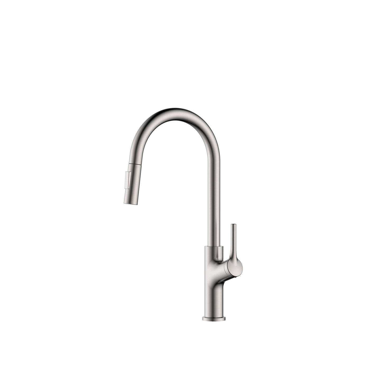 VOLGA™ GF401 Contemporary Style Single-Handle Kitchen Sink Faucet with Pull-Down Sprayer