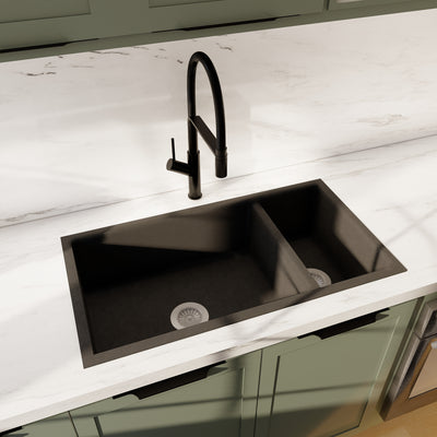 TITAN 32" GGS 932 - Double Bowl Kitchen Sink