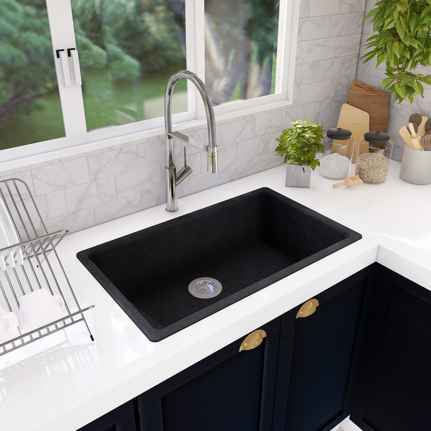 ATLAS 29"  GGS 930 - Single Bowl Kitchen Sink