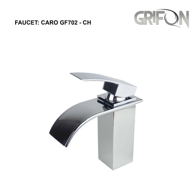 CARO™ GF702 Contemporary Style Single-Handle Bathroom Sink Faucet