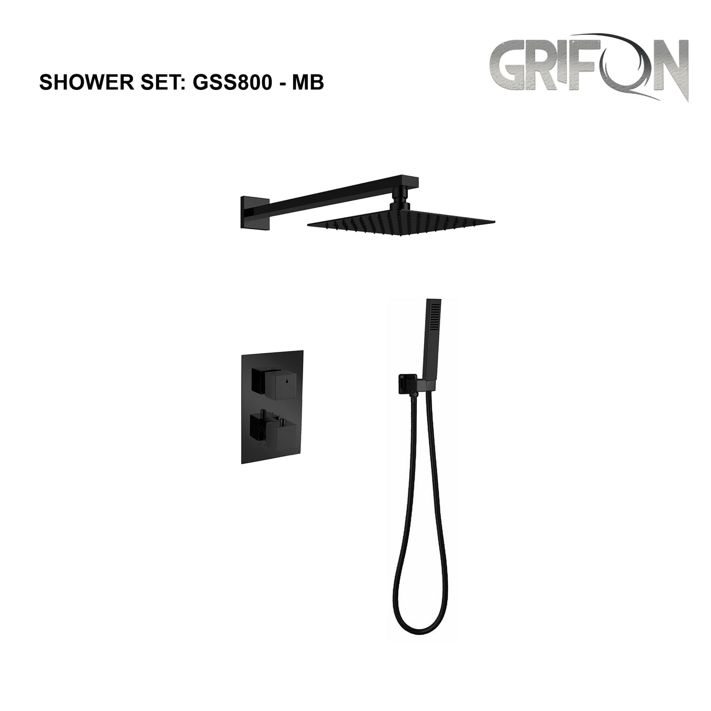 MIRAH THERMOSTATIC SHOWER SET - GSS800