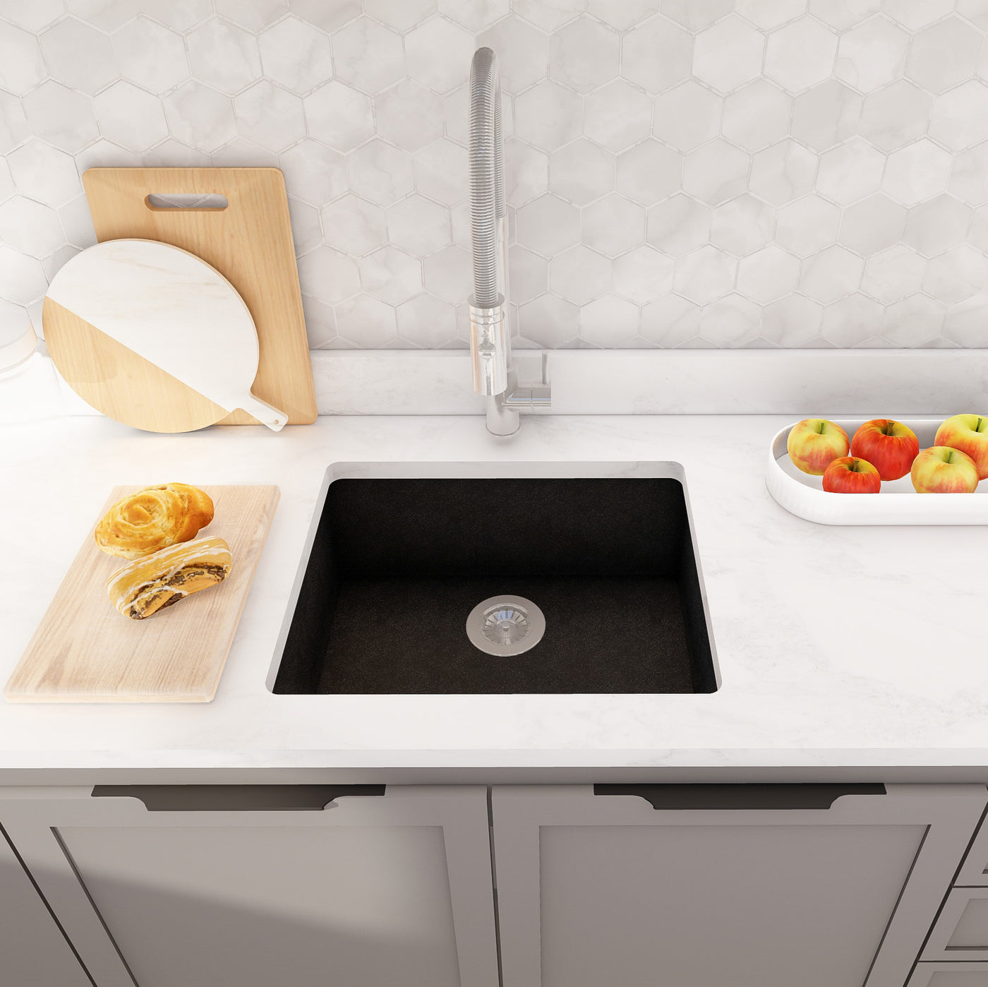 HILDA  21"  GGS 921  - Single Bowl Kitchen Sink