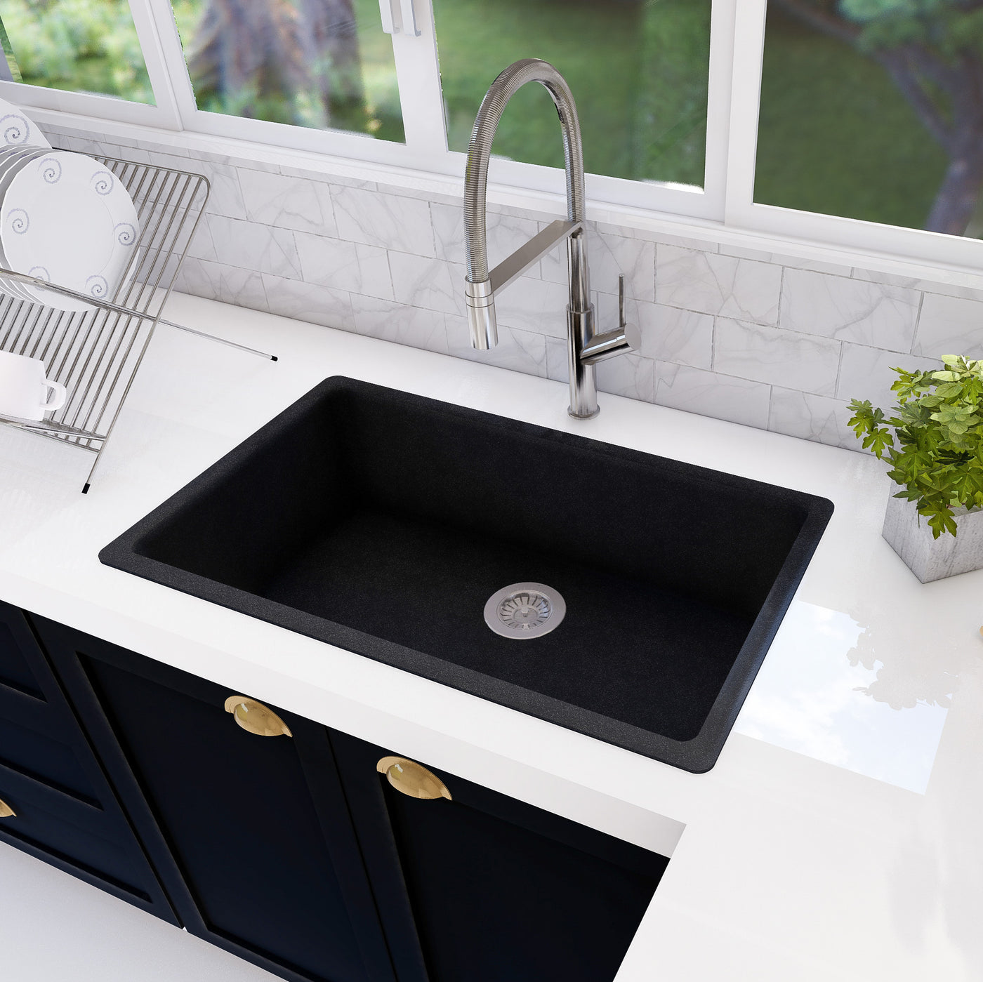 ATLAS 29"  GGS 930 - Single Bowl Kitchen Sink