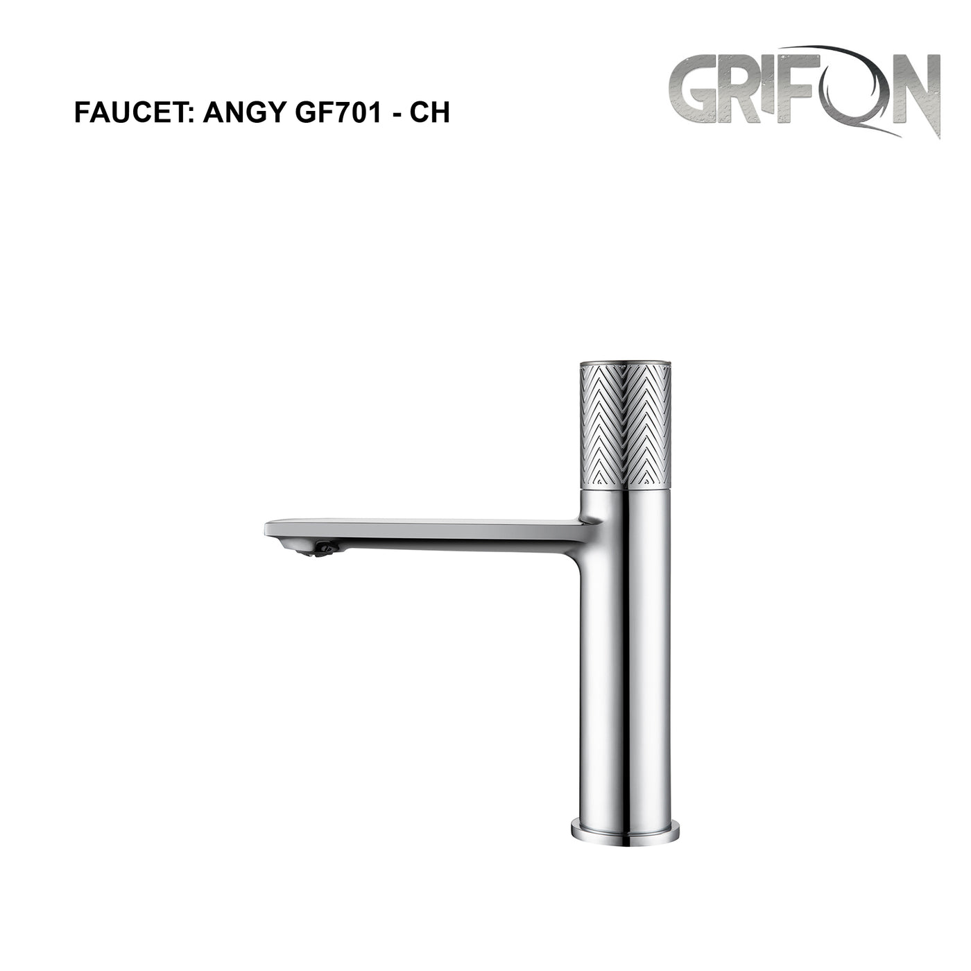 ANGY™ GF701 Contemporary Style  Single-Handle Bathroom Sink Faucet