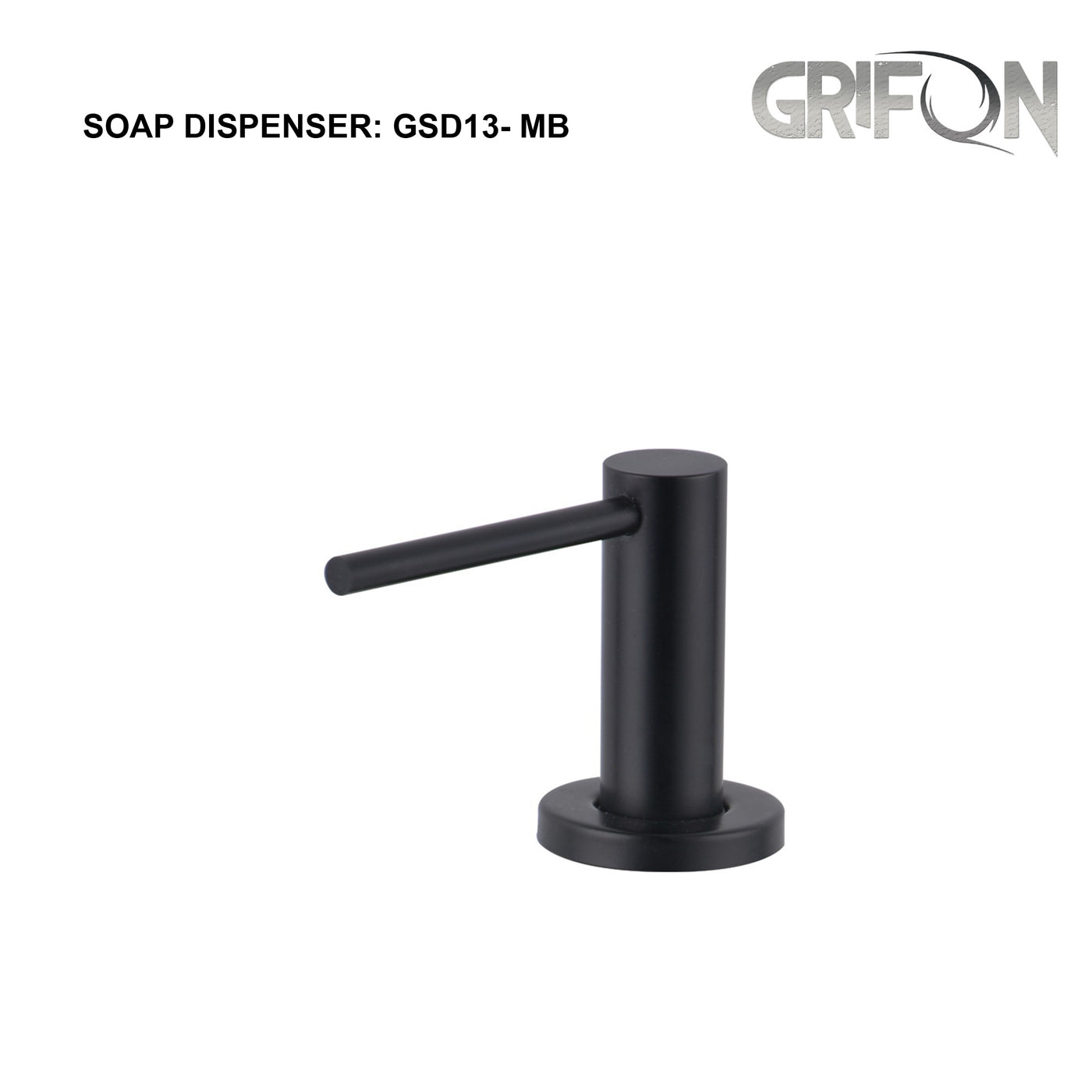 SOAP DISPENSER - GSD13 Kitchen Soap and Lotion Dispenser in Brushed  Stainless Steel