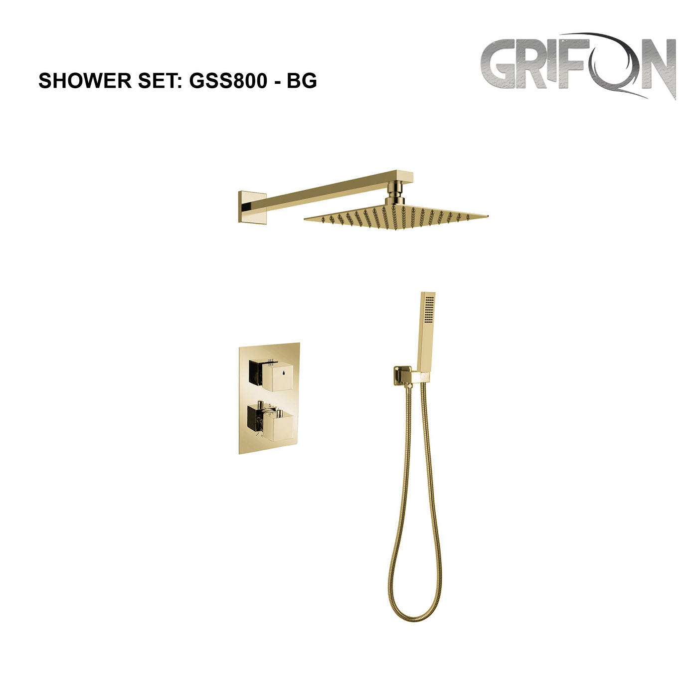 MIRAH THERMOSTATIC SHOWER SET - GSS800