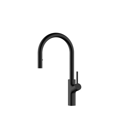 ARAS™ GF404 Contemporary Style Single-Handle Kitchen Sink Faucet with Pull-Down Sprayer