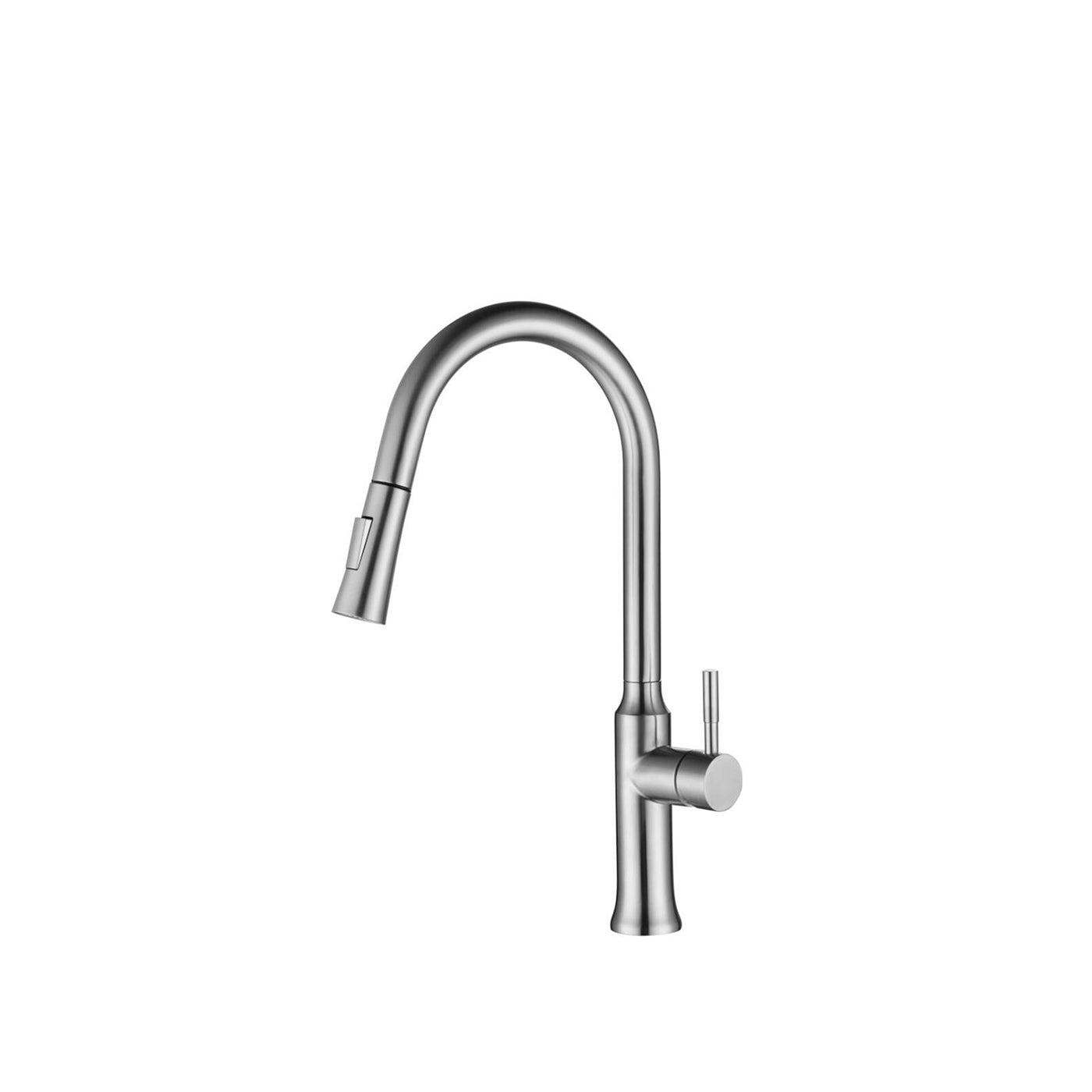 LENA™ GF408 Contemporary Style Single-Handle Kitchen Sink Faucet with Pull-Down Sprayer*