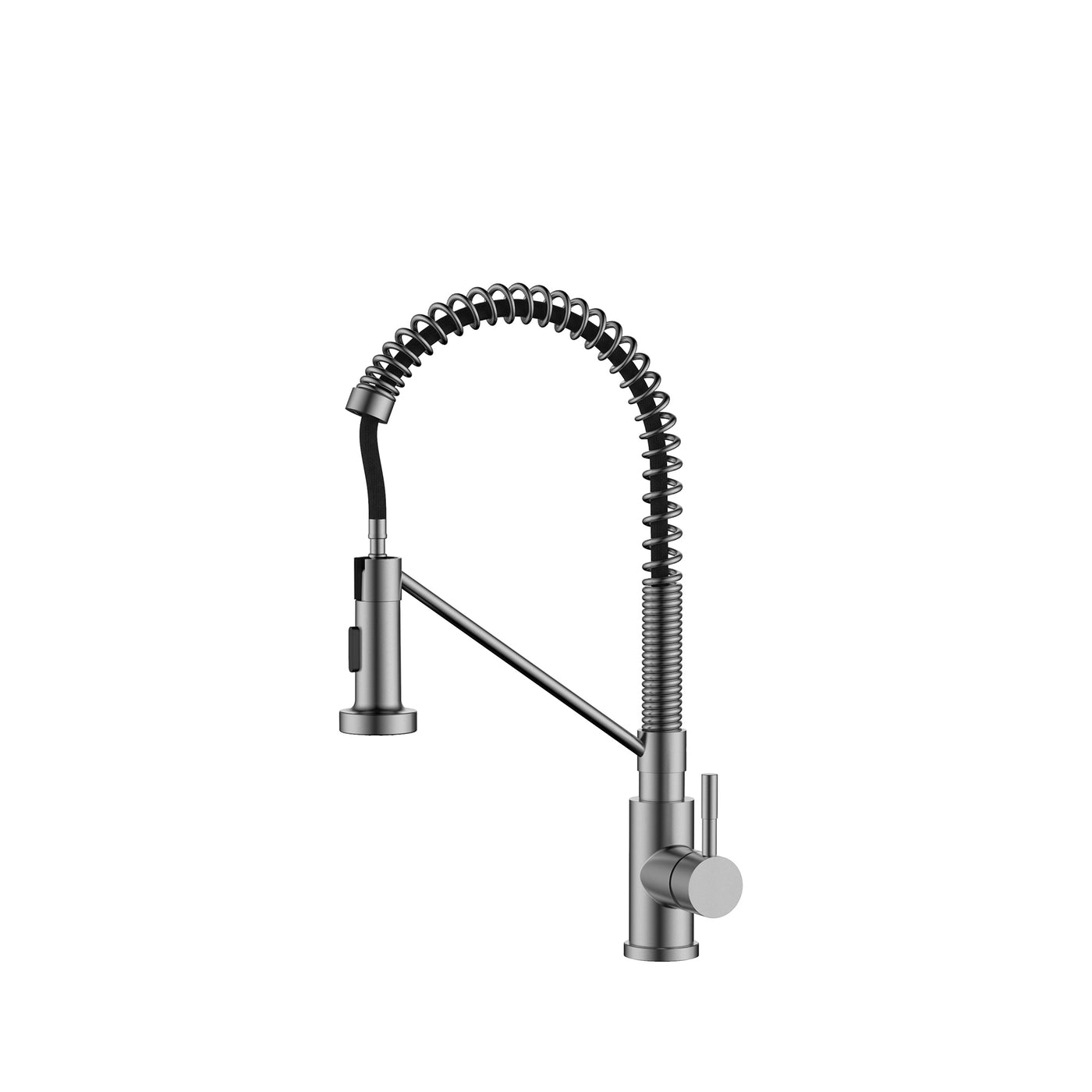 YUKON™ GF410 Commercial Style Single-Handle Kitchen Sink Faucet with Pull-Down Sprayer