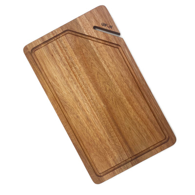 Acacia Wood Sink Cutting Board