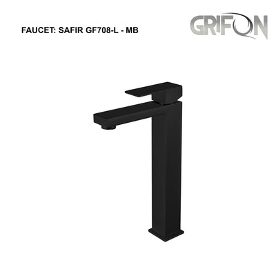 SAFIR™ GF708-L Contemporary Style Single-Handle Bathroom Sink Faucet