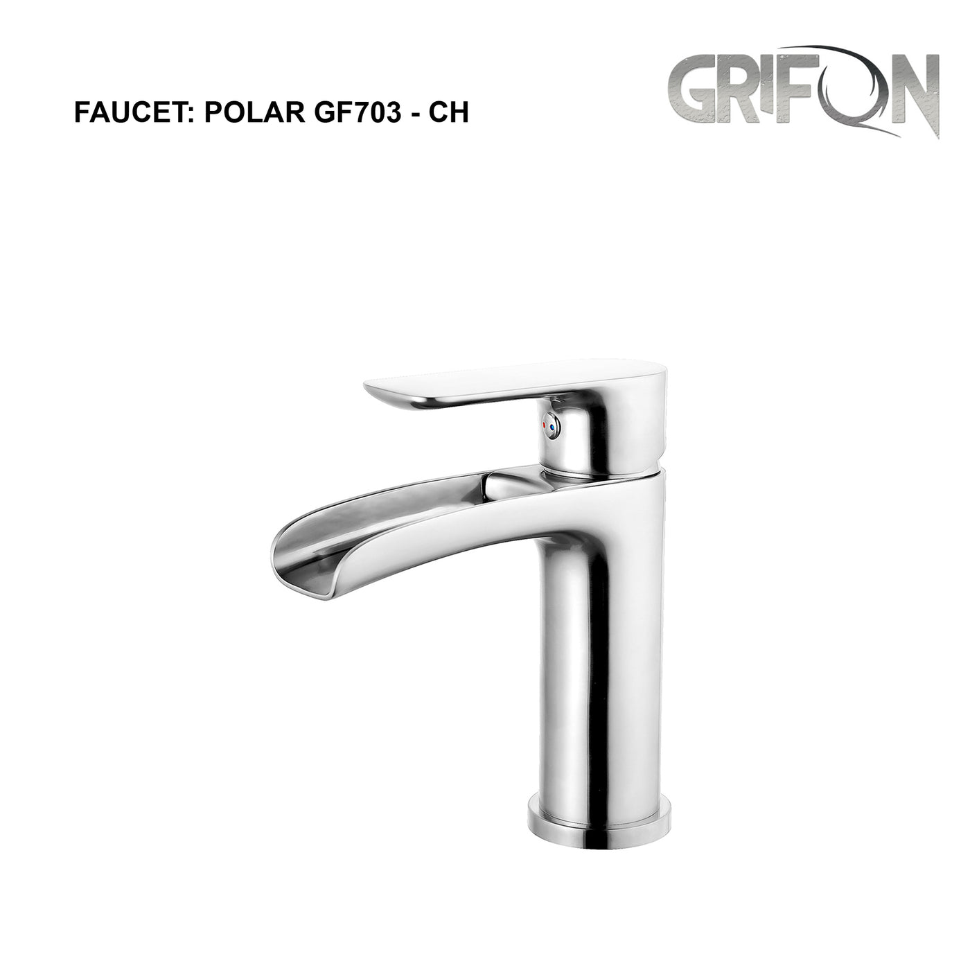 POLAR™ GF703 Contemporary Style Single-Handle Bathroom Sink Faucet