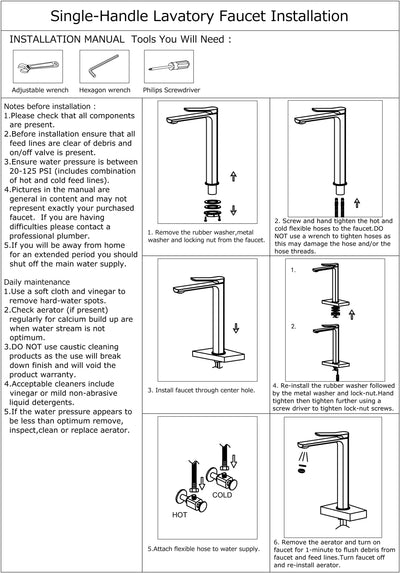 ALENA™ GF709-L  Contemporary Style Single-Handle Bathroom Sink Faucet