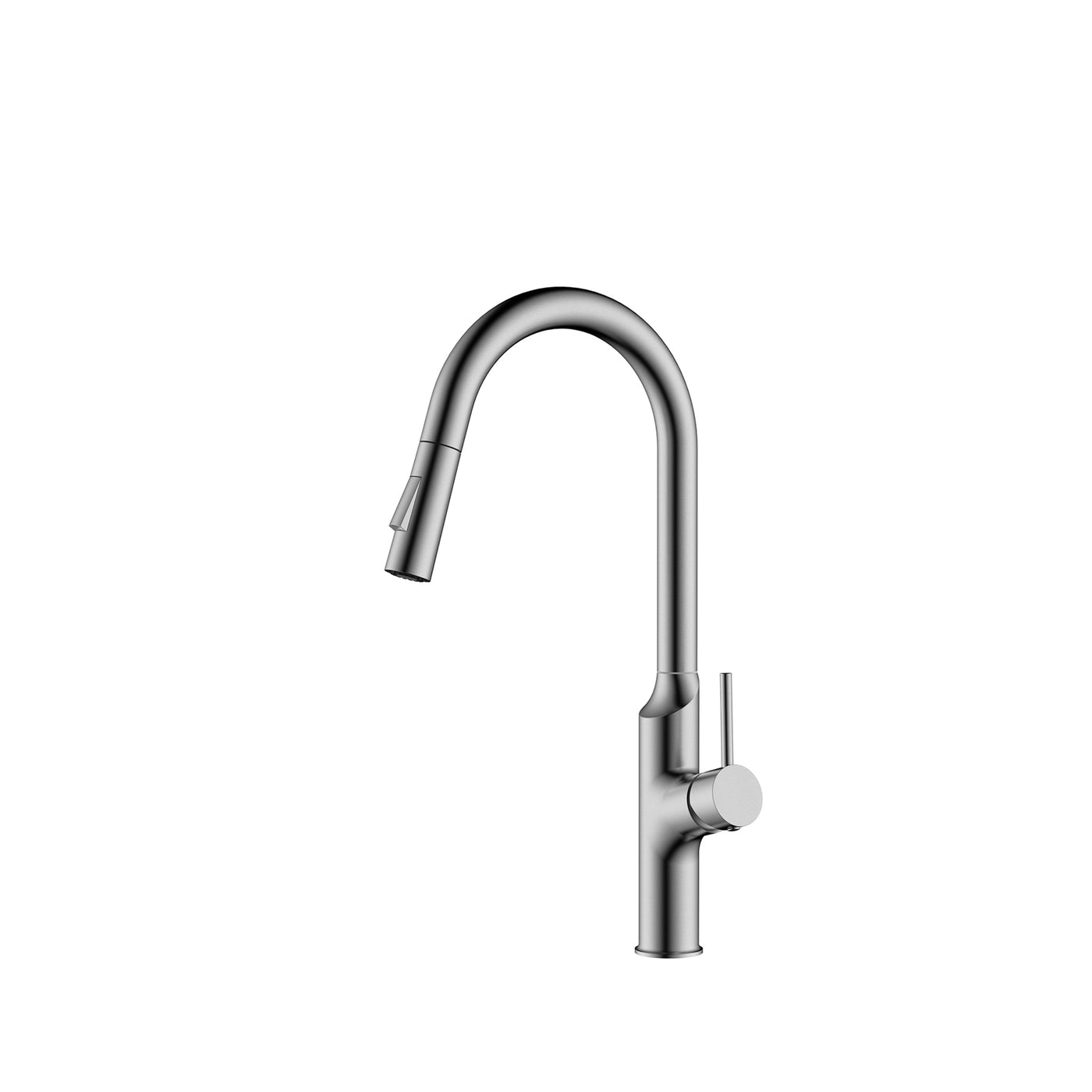 FLY™ GF407 Contemporary Style Single-Handle Kitchen Sink Faucet with Pull-Down Sprayer