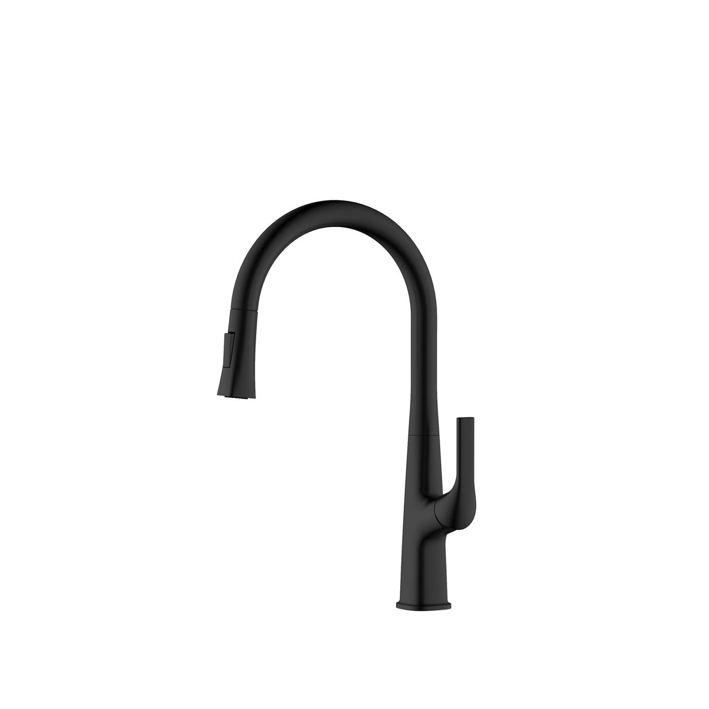 GILA™ GF406 Contemporary Style Single-Handle Kitchen Sink Faucet with Pull-Down Sprayer