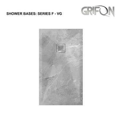 SHOWER BASE ARTIFICIAL STONE - SERIES MARBLE F