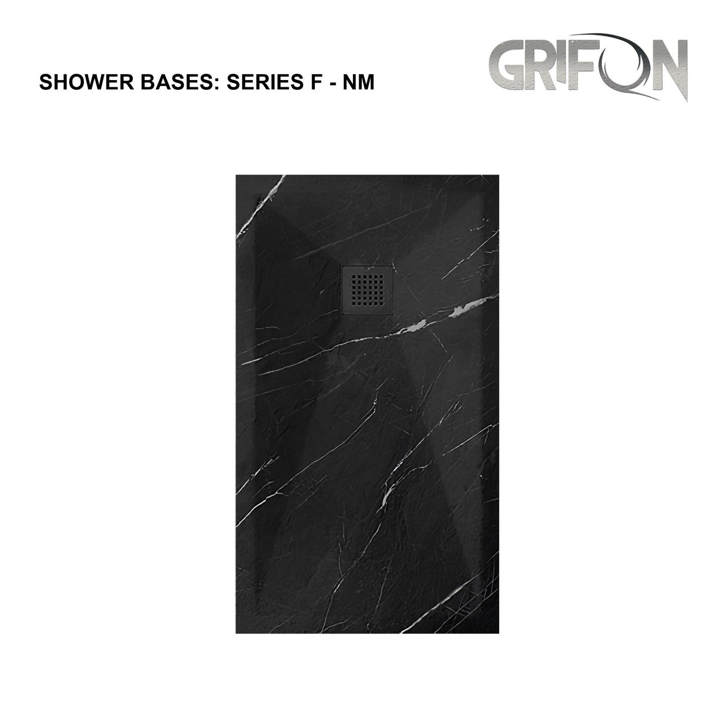 SHOWER BASE ARTIFICIAL STONE - SERIES MARBLE F