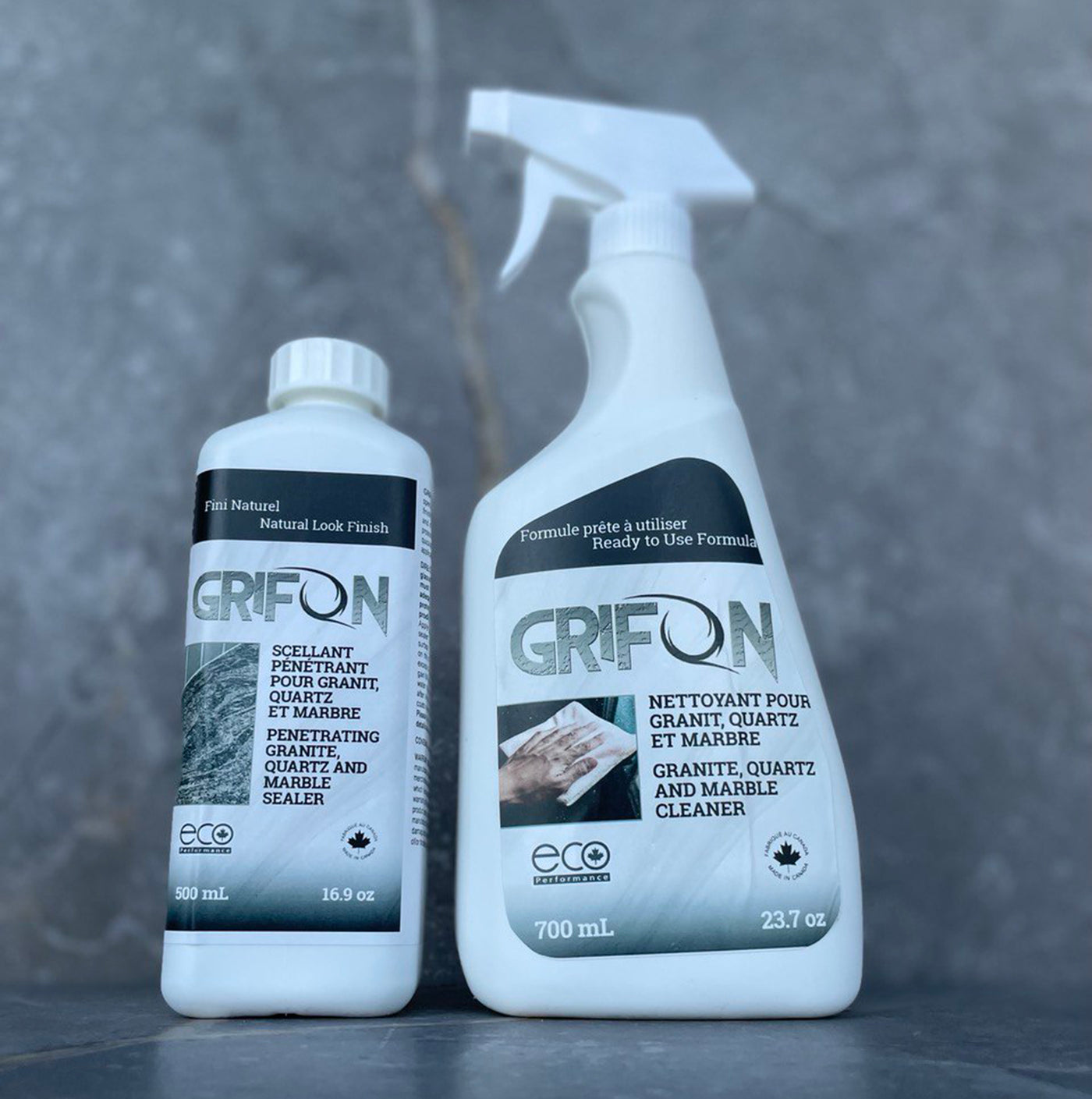 GRIFON Stone Maintenance & Cleaner Kit for stone