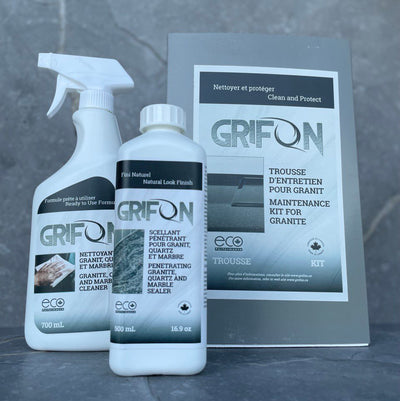 GRIFON Stone Maintenance & Cleaner Kit for stone