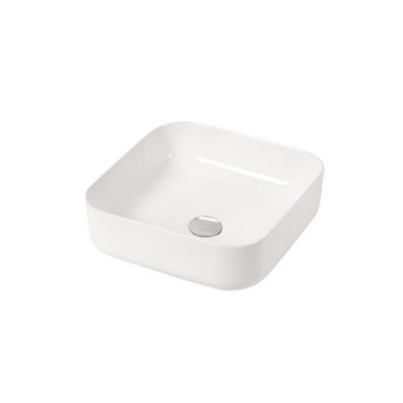 Ceramic Bathroom Sink in White