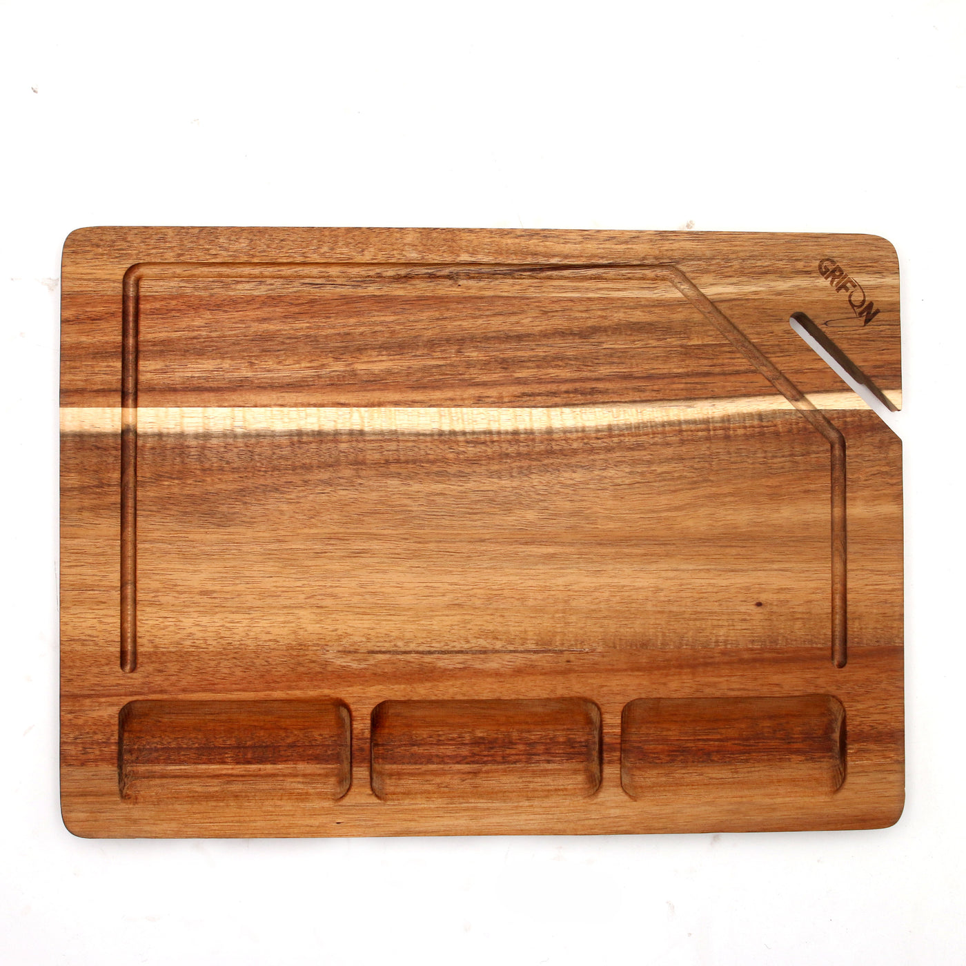 Acacia Wood Sink Cutting Board